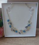 Collier fantaisie feuilles