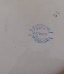 Assiettes vintage Badonviller