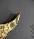 deco vintage lune laiton