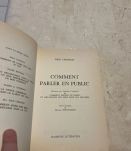 Comment parler en public, Dale Carnegie (Ref. 2024-288)