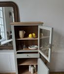 Vitrine Bonnetière vintage