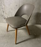 Chaise tonneau années 60