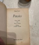Pensées, Pascal Blaise (Ref. 2024-320)