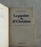La passion du Dr Christian. Par Colleen McCullough 