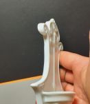 Bénitier en porcelaine de Paris