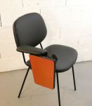 Chaise ecritoire olivetti arredamenti metallici 1950 