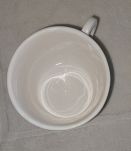 Tasse à infuser tisanière céramique complète fleurs vintage