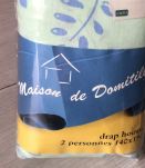 Drap housse 2 places neuf années 90