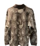 Pull en laine floral 