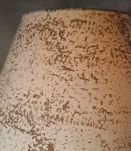 lampe de salon de la maison dauphin 1970 a 80 creme abat jou