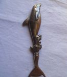 Décapsuleur  Dauphin argenté , vintage