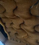 Fauteuils Club skaï vintage années 50/60