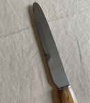 6 couteaux manche corne 