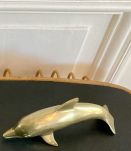 Dauphin en laiton grande taille