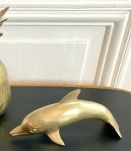 Dauphin en laiton grande taille
