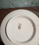 Assiette de Sarreguemine