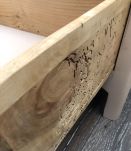 Commode vintage année 50 rose tendre