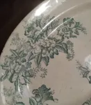 Plat ovale faïence de Givors