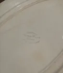 Plat ovale faïence de Givors