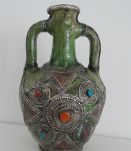 Vase oriental artisanal (marocain)