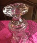 Vase en cristal, made in DDR