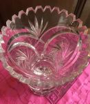 Vase en cristal, made in DDR