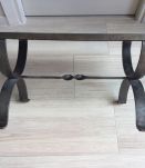 Table Faïence et étain 