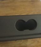 organiseur de bureau bois noirci XIXeme