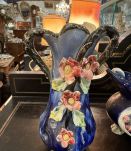 Garniture de cheminée en barbotine