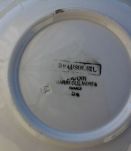 Plat rond Digoin Sarreguemines modèle Beausoleil