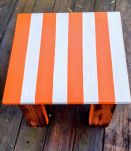 2 petits meubles de chevets relookés vintage