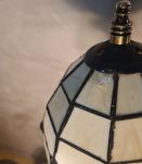 paire de lampes de de chevet regule doréavec abat jour en pa