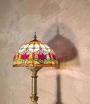 lampe bronze art nouveau ancienne restauré,abat jour verre v