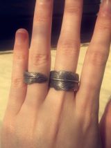 Bague plume