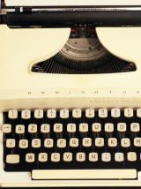 Machine à écrire Remington Monarch Deluxe des années 1970