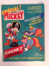 Lot de 5 magazines anciens "Journal de Mickey"