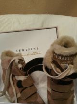 Chaussures Serafini fourrure neuves