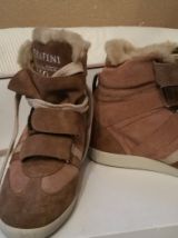 Chaussures Serafini fourrure neuves