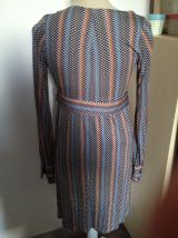 Robe style vintage imprimée 