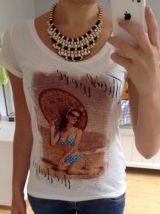 Tee-shirt imprimé rétro