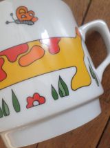 Tasse chien au look scandinave et vintage