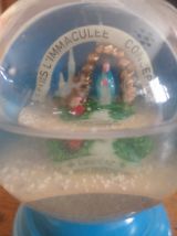 Boule à neige biblique Vierge Marie, l'Immaculée Conception