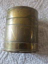 font d'obus , boite a bijoux , guerre de pontavet , Picardie 