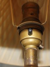 Lampe de chevet vintage en albâtre