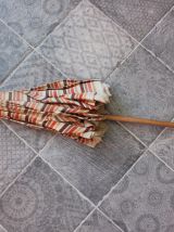Ombrelle vintage manche bois