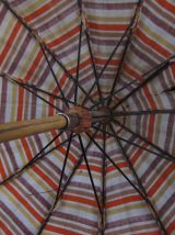 Ombrelle vintage manche bois