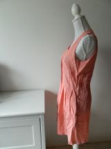 Combishort à pois vintage 60's