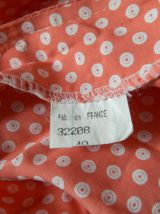 Combishort à pois vintage 60's