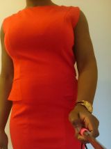 Robe rouge 3 suisse collection 