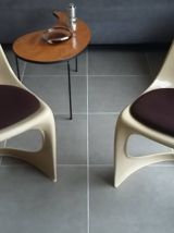 LOT de 2 chaises  "CADO" Steen OSTERGAARD - années 70